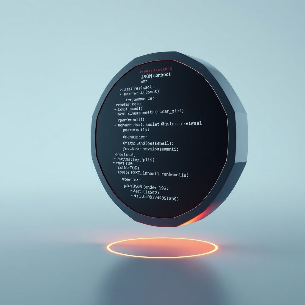 JSON schema data contract enforcement