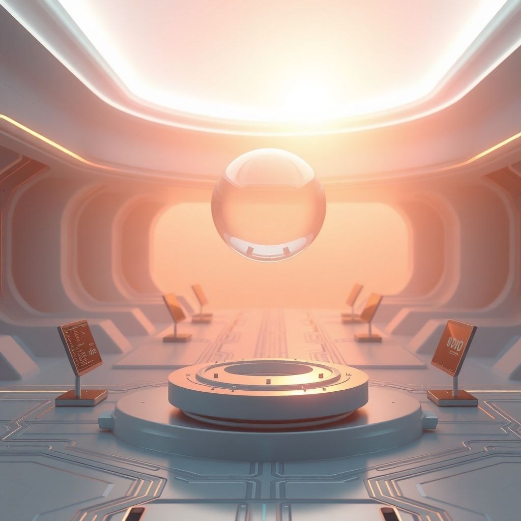 A futuristic blueprint illustrating interconnected AI agents collaborating on a software development project, with data flowing through event queues and feedback loops.