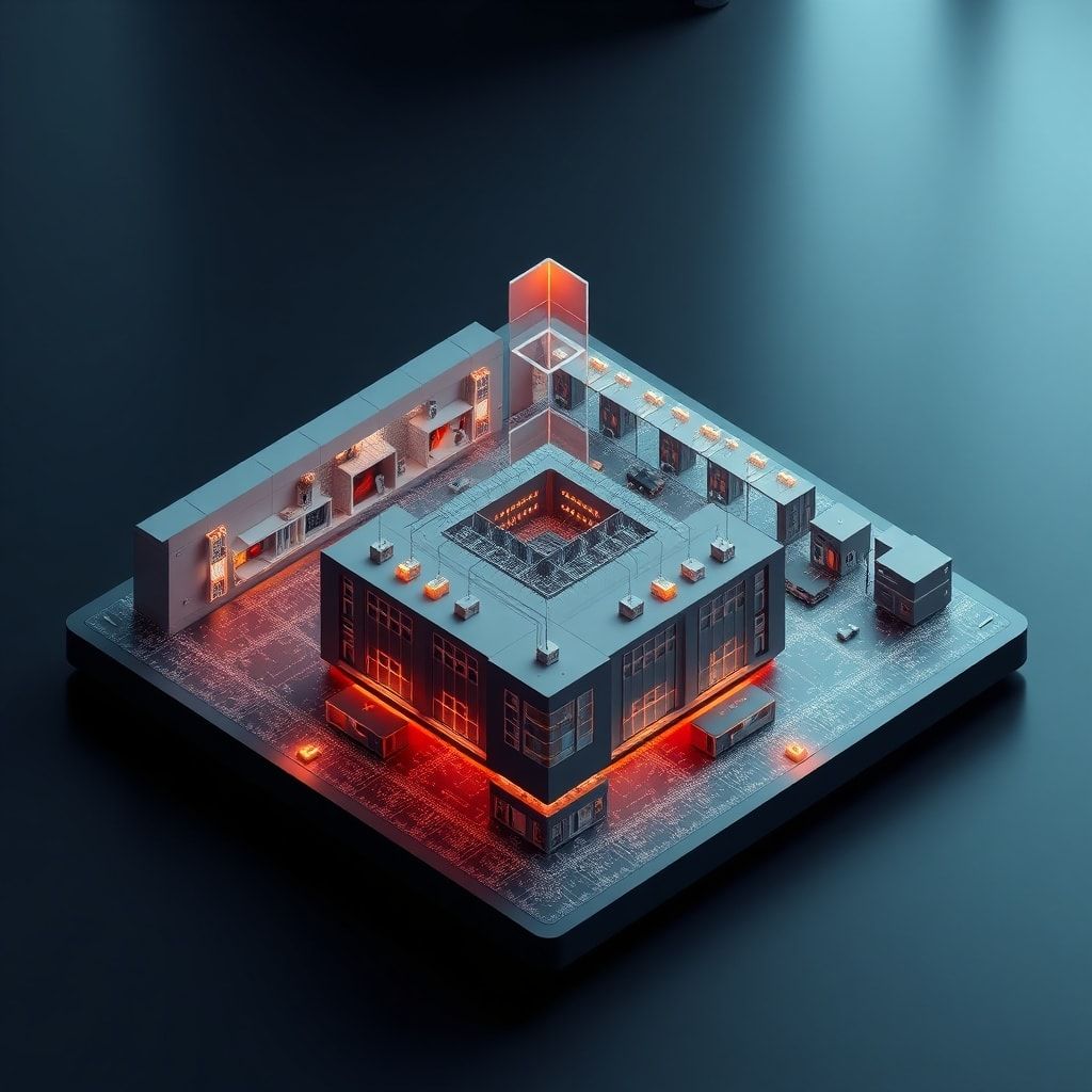 Architectural diagram of edge distributed system