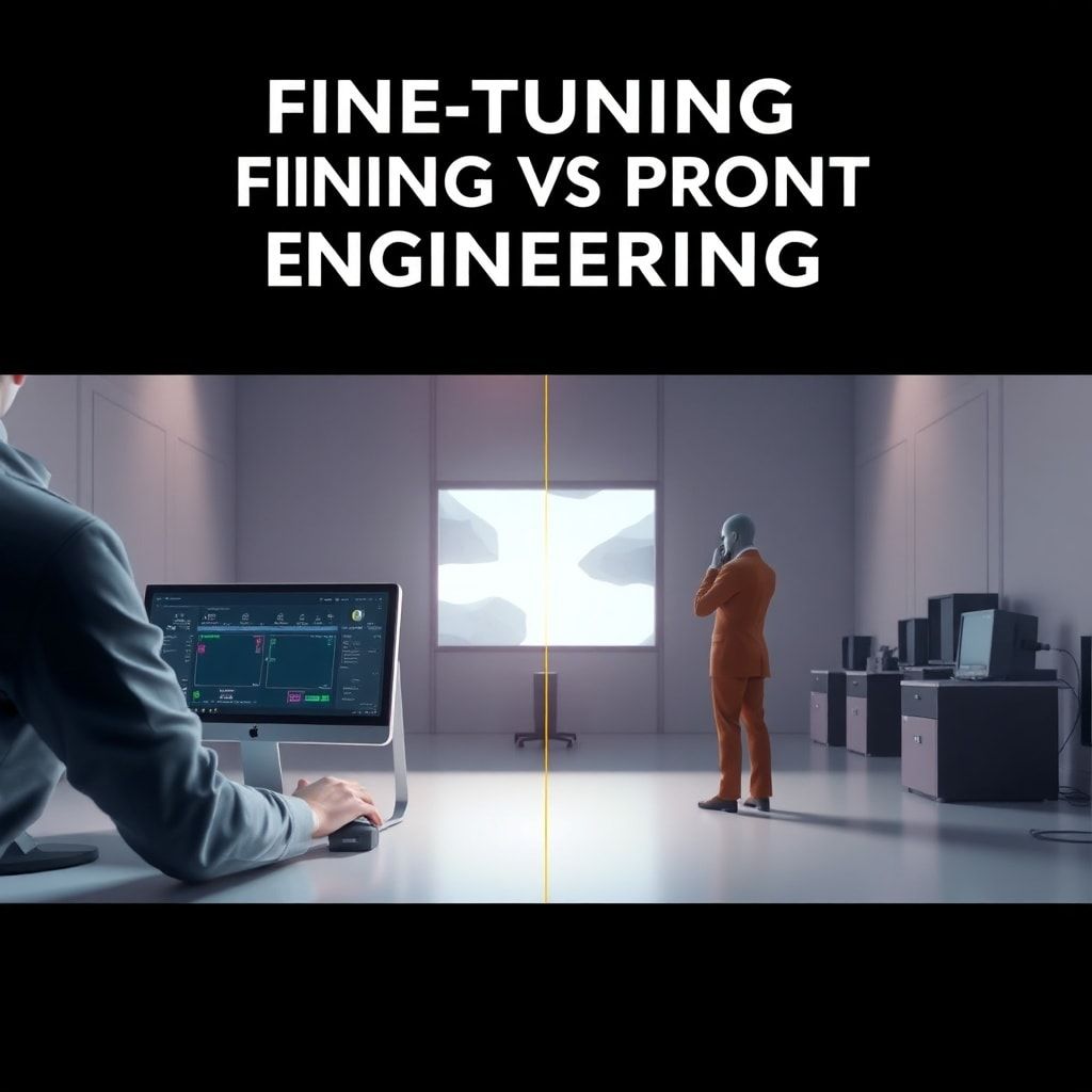 Fine-tuning vs prompt engineering comparison