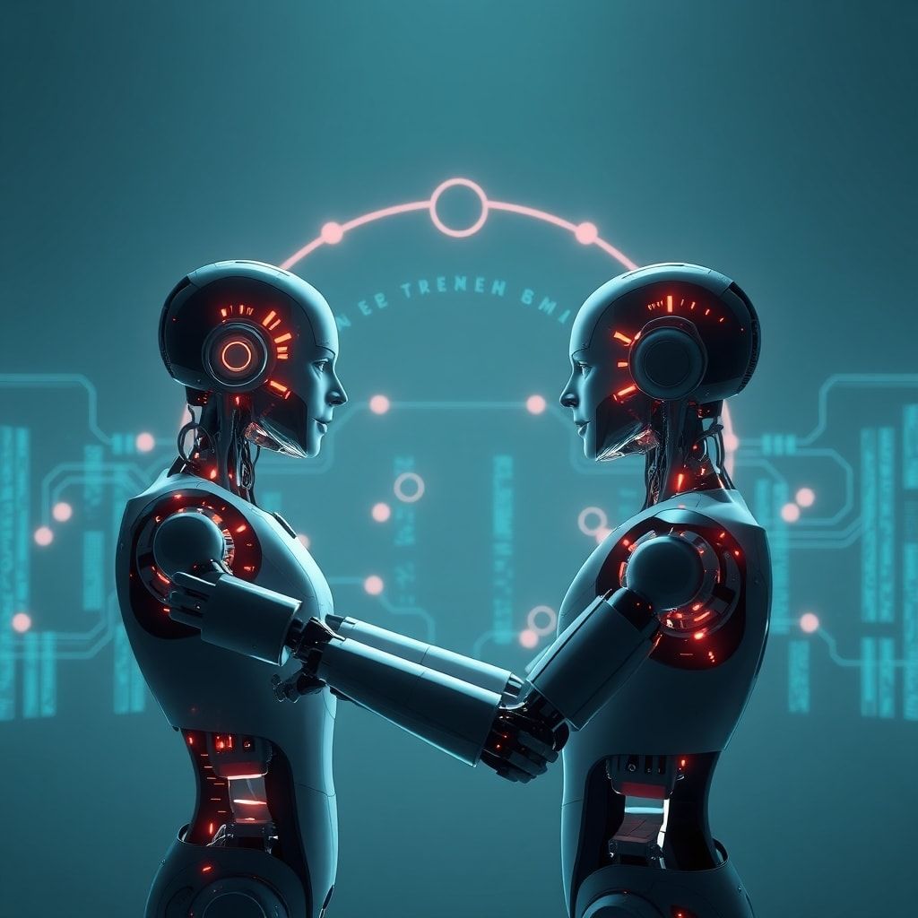 Human-AI collaboration feedback loop